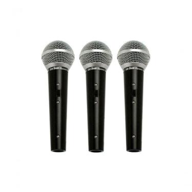 Imagem de Microfone Ls 50 Dinamico Kit Com 3 Unidades