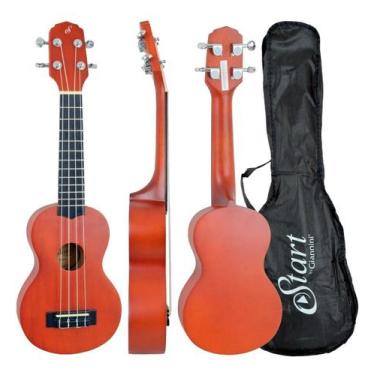Imagem de Ukulele giannini acústico soprano uks-21 ns c/ bag