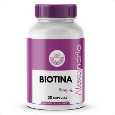 Imagem de Biotina 5mg - Saúde E Beleza Para Cabelos, Pele,unhas