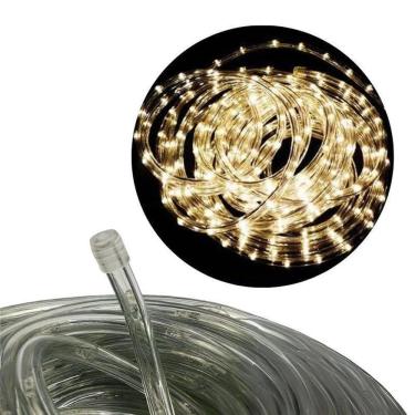 Imagem de Mangueira Led Pisca Pisca 127V 8 Funções À Prova D` Água 10M