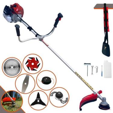 Imagem de Aparador de Grama Multifuncional Kawashima BCJ431L À Gasolina 43cc 1,7