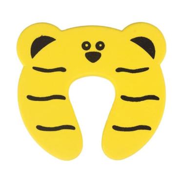Imagem de Protetor De Porta Infantil Bebê Trava Salva Dedos Bichinhos