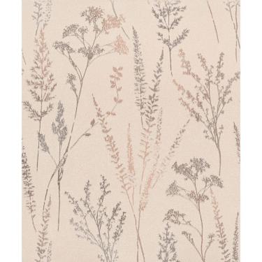 Imagem de Papel de Parede Time Floral Metalizado UI3205