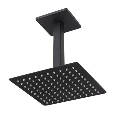 Imagem de Ducha para Banheiro Teto Cubit Meber Metais Preto Matte