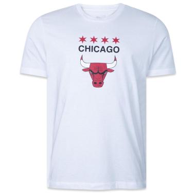 Imagem de Camiseta New Era Regular NBAChicago Red Bulls Action Winter Sports Masculino-Masculino