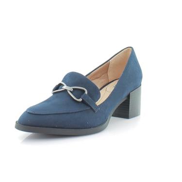 Imagem de Lifestride Mocassim feminino Devyn 2 Block Heel, Tecido azul marinho Lux, 38