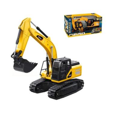 Imagem de Brinquedo Infantil Escavadeira com Controle Remoto Fenix Brinquedos - 