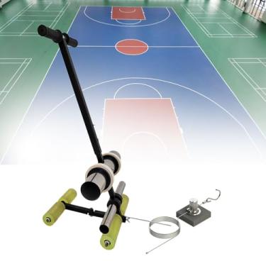 Imagem de Aplicador Manual De Fita De Piso, Dispensador De Fita Para Pintura/Marcação De Pista/Esportes/áreas De Armazenamento, Máquina De Fita De Rolo único Largura Máxima: 14 Cm, Set