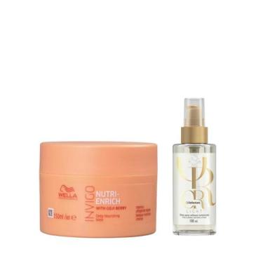 Imagem de Wella Nutri-Enrich Masc 150ml + Óleo Light 100ml - Wella profissional