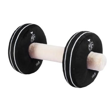 Imagem de MFC ️Haltere para cães | Brinquedo divertido | Brinquedo para mastigar cães esportivos | Brinquedos duráveis para filhotes e adultos | Haltere com material macio e seguro