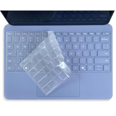Imagem de CaseBuy Capa de teclado premium para laptop Microsoft Surface (2025) Copilot+ PC 33.0 cm Snapdragon X Plus, Surface Pro 2 em 1 laptop/tablet (2025) 30.5 cm, película de teclado TPU ultrafina de alta