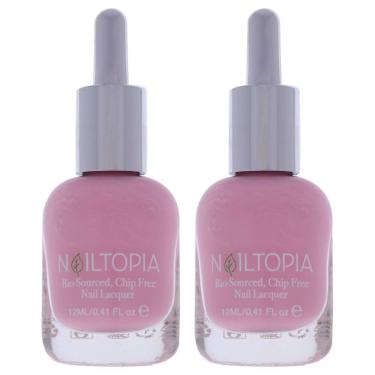 Imagem de Verniz para unhas Nailtopia Bio-Sourced Do or FiDi 85% Bio, pacote com 2