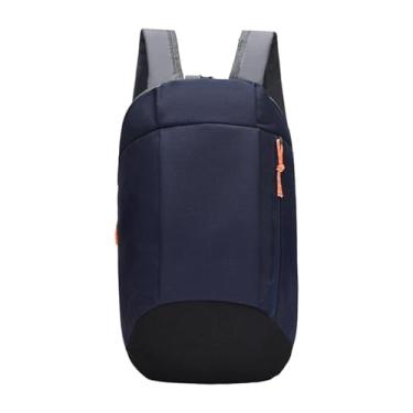 Imagem de harayaa Mochila de viagem, mochila de caminhada, de trekking, azul escuro, leve e moderna para atividades ao ar livre, para homens e mulheres, negócios