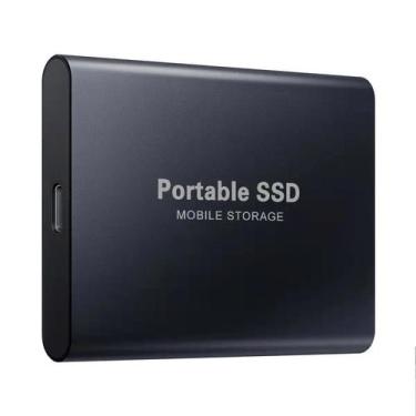 Imagem de Disco rígido externo SSD de 10 TB, externo de estado sólido móvel - SE