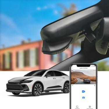 Imagem de Fitcamx 4K Dash Cam Adequada para Toyota Crown 2023-2025 XLE Limited Platinum (16th Gen), OEM Fábrica Estilo, UHD 2160P Vídeo, WiFi & APP, Loop Gravação, G-Sensor, Plug & Play, 64GB Cartão