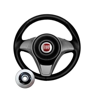Imagem de Volante Fiat Palio Uno Siena Strada Fiorino Marea Ducato - Compatível 