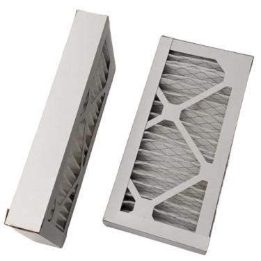 Imagem de Kit de filtro Fantech 428526 MERV 8 genérico/de reposição HRV para HERO 150H - Tamanho: 30 x 14 x 5 cm - Conjunto de 2