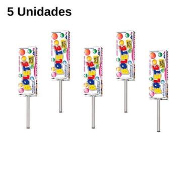 Imagem de Pirulito Tutti Frutti Bolete Dori Sacolinha Crianças Festa 