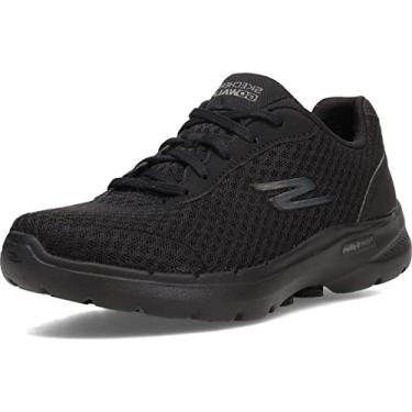 Imagem de Skechers Tênis feminino Go Walk 6-Iconic Vision, Preto, 6