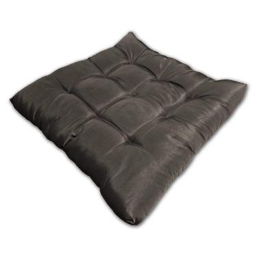 Imagem de Almofada Futon Assento Decoração 60x60cm Flat Marrom