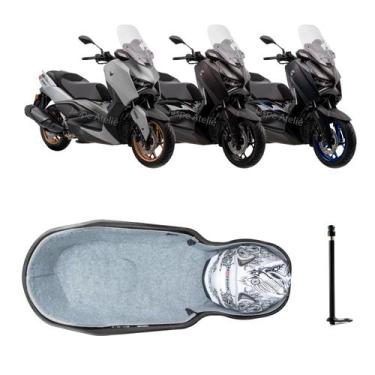 Imagem de Forração Yamaha Xmax 300 2026 Acessório Cinza Baú 1 Antena - Jaspe Ate