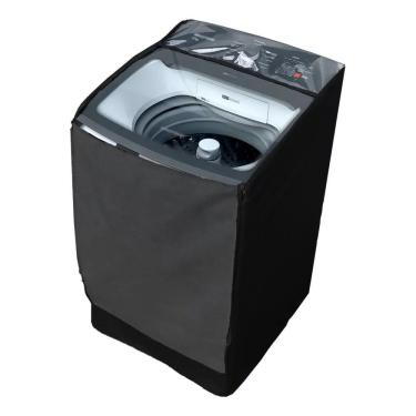 Imagem de Capa Maquina De Lavar Brastemp 12Kg Bwk Zíper Transparente