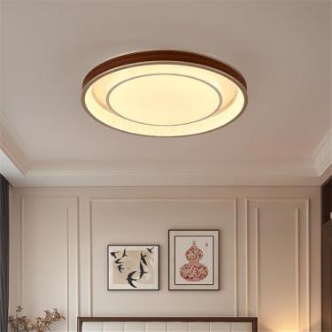 Imagem de Simplicidade Moderna Quarto Lâmpada De Teto LED Moda Arte Sala De Estar Estudo De Restaurante Quarto Infantil Corredor Varanda Luz (3847 D54CM)