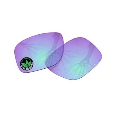 Imagem de Raydi Lentes de reposição de policarbonato para óculos de sol RayBan Meta Wayfarer RW4006 50 mm - Magenta Golf - Não polarizado