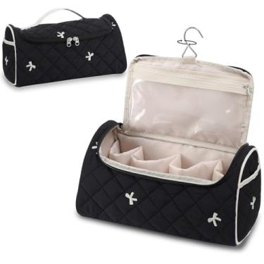 Imagem de GISMTR Estojo de viagem acolchoado compatível com Dyson Airwrap Multi-Styler todos os modelos e acessórios, bolsa de armazenamento portátil de algodão com gancho para pendurar acessórios de modelador