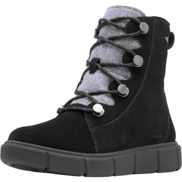 Imagem de Sorel Bota de neve feminina Explorer Iii Joan impermeável, Preto/preto, 38
