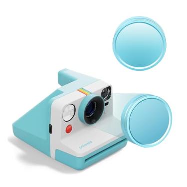 Imagem de WOGOZAN Tampa de lente para câmera instantânea Polaroid Now Gen 3, Now+ Gen 2/3, capa de lente para Polaroid, tampa de lente de liga de alumínio e esponja de amortecimento interno com bolsa de