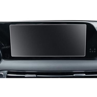 Imagem de CDEFG Protetor de tela antireflexo fosco para Hyundai Palisade 2023-2025 tela sensível ao toque de 12,3 polegadas, vidro temperado 9H 2024 2025 Palisade acessórios capa de tela anti-impressão digital