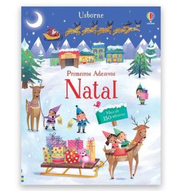 Imagem de Livro - Natal: primeiros adesivos