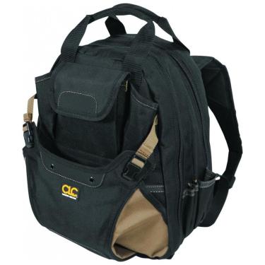 Imagem de Mochila de Ferramentas Organizadora com 44 Compartimentos, CUSTOM LEATHERCRAFT 1134, Preto
