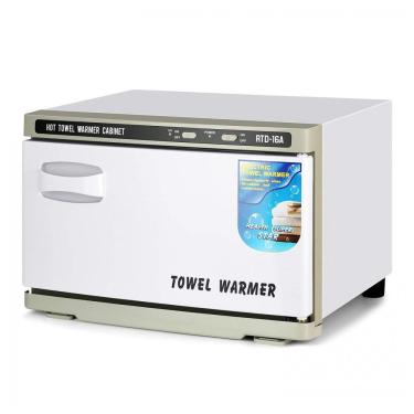 Imagem de Aquecedor de Toalha Elétrico para Barbearia e Salão de Beleza 16L, 110V, Artist hand, Branco
