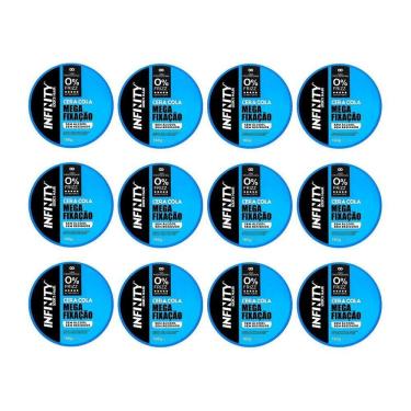 Imagem de Pomada Capilar Infinity Cola 160G - Kit Com 12Un