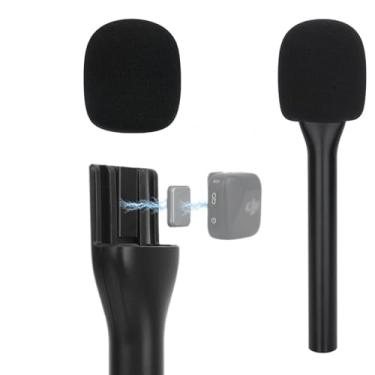 Imagem de YOUSHARES Suporte de microfone portátil para entrevista – trilho deslizante magnético de ferro compatível com DJI Mic Mini/2 e Rode Wireless Go II/PRO e Insta360 Mic Air, Universal Lavalier sem fio