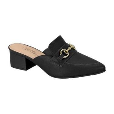 Imagem de Sapato Modare 7340.124 Salto Mule Bico Fino Calcanhar Aberto Feminino-Feminino