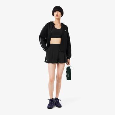 Imagem de Calções Esportivos Elásticos Ultra Dry - Lacoste, 40, Preto