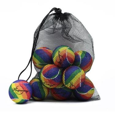 Imagem de Bolas de tênis Magicorange, pacote com 12 bolsas de treinamento avança