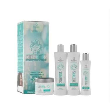 Imagem de Kit Capilar Cacheamos - Bio Instinto - 4 Produtos para Cabelos Cachead