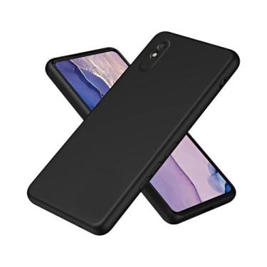 Imagem de Capa de telefone de silicone líquido de luxo para Xiaomi Redmi 9A 9 AT