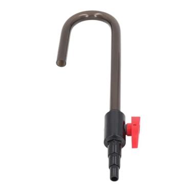 Imagem de Chiffonade Tubo de enchimento de água de aquário de mangueira 3/8, interruptor de fluxo, refilador de tubo, pendurado na parede, refil de água, troca de acessórios para aquário