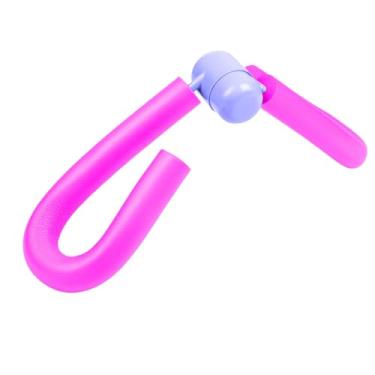 Imagem de Genérico Clipe de Exercício para Pernas, Rosa e Lilás, para Yoga, Musculação e Tonificação de Coxas, Equipamento de Treino em Casa