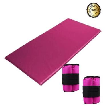 Imagem de Kit Pink Home Com Colchonete + Caneleira 4 Kg - Infinity