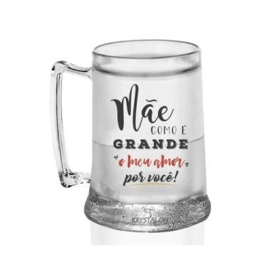 Imagem de Caneca Gel Acrílico Personalizada Para Dia Das Mães Meu Amor - Krystal