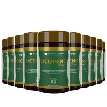 Imagem de 10x licopeno 8mg+selenio hf suplements 60caps