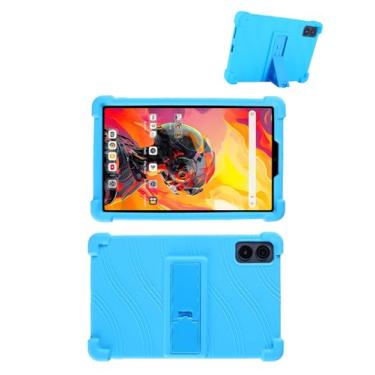 Imagem de Capa para tablet ALLDOCUBE iPlay 70 mini Ultra 8,8 polegadas, capa de silicone macio adequada para crianças, capa protetora com suporte ajustável para tablets ALLDOCUBE de 8,8 polegadas, à prova de