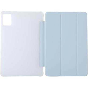 Imagem de Yuxyiony Capa para DOOGEE T30 Pro 28 cm Matte Soft Silicone Capa Protetora Flip Tablets Capa Protetora