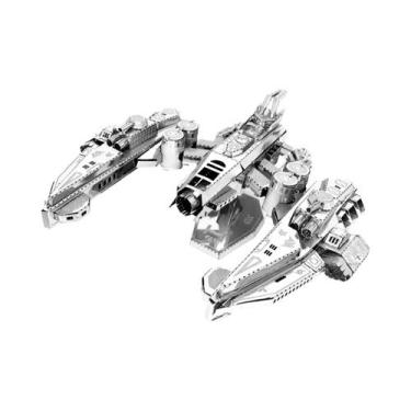 Imagem de Kit De Modelo De Quebra-Cabeça 3D Metal TIE FIGHTER DIY Cortado a Lase